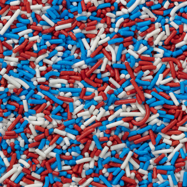 Item #121 - Red White Blue Sprinkles